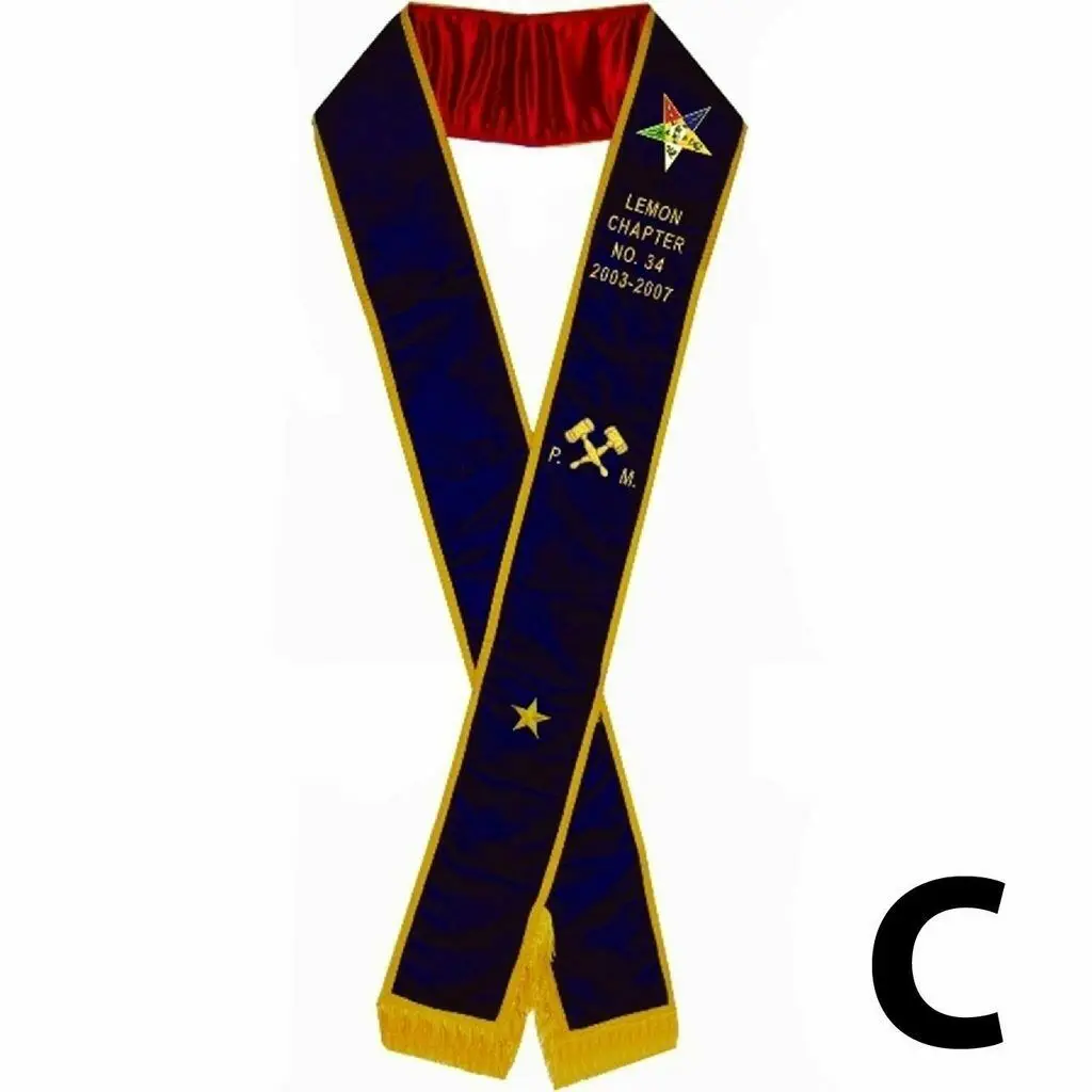 Masonic Scottish Rite 14th Degree Scottish Rite Hand Embroidered Collar High Quality Cheap Prices Bulk and Wholesale Sash