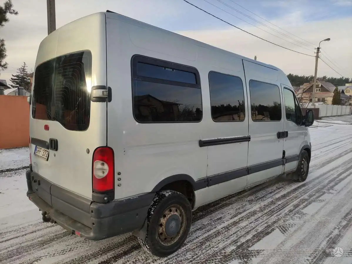 2005 Opel Movano, passenger minibus