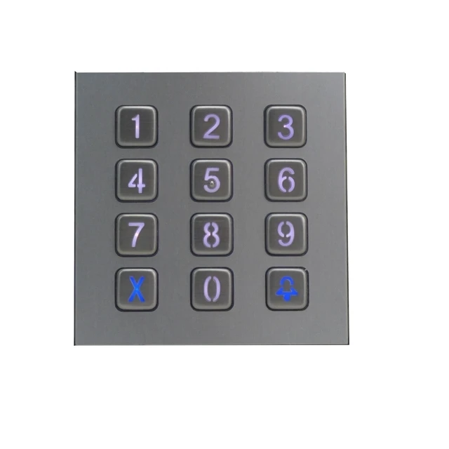 Hot sell digital keypad Farfisa PD2100AB even stand alone for access control with system clock for villas