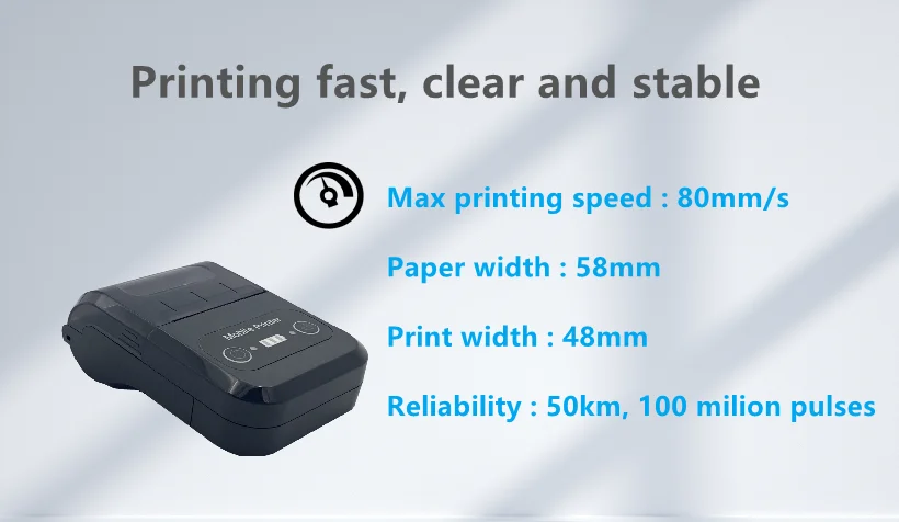 mobile receipt handheld portable printer 2 inch ATP-BP25 pocket mini  printer