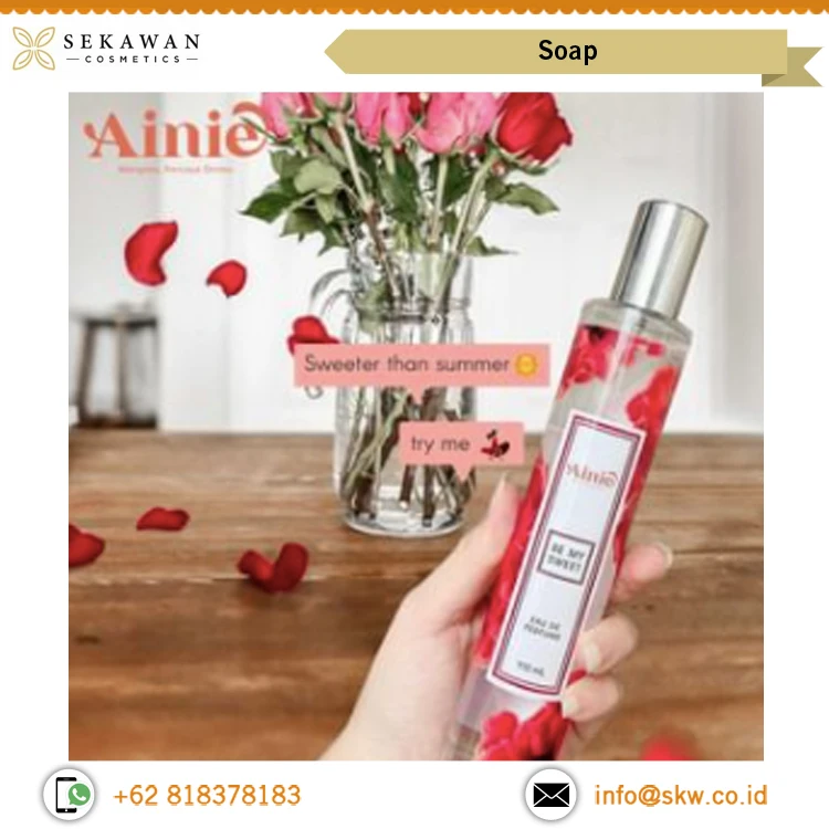 Huge Demand Pure Ingredients Original Best Quality Ainie Eau De Perfume 100mL Be My Sweet Red