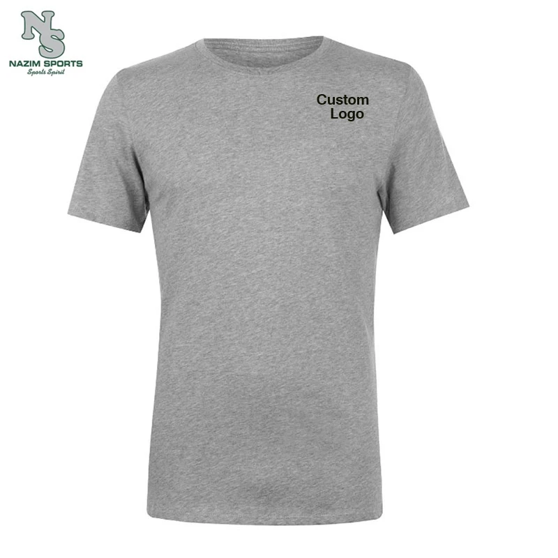  Лидер продаж мужские футболки из хлопка и полиэстера с круглым вырезом однотонные розового цвета оптовая продажа Лучшая цена