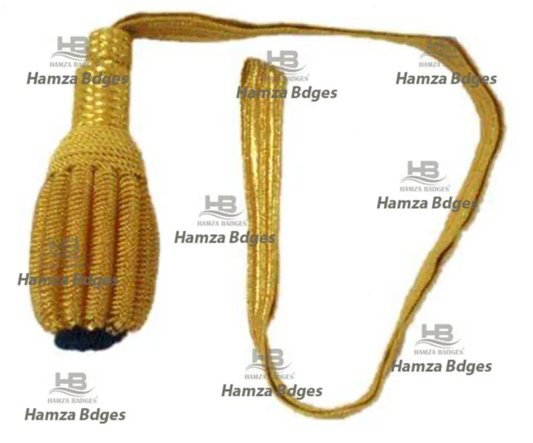 Sword Knot Golden Wire German Knot Royal Navy