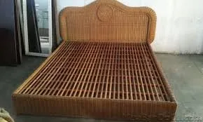 
High Quality Strong Support Modern Design Bedroom Natural Bamboo Bed From Vietnam 