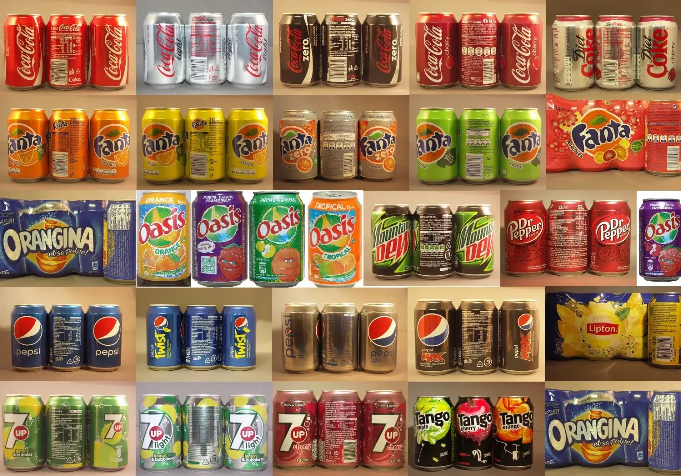  Безалкогольные напитки Coca Cola/Sprite Pepsi Fanta Mirinda Dr Pepper лимонный ледяной чай горная роса 7up