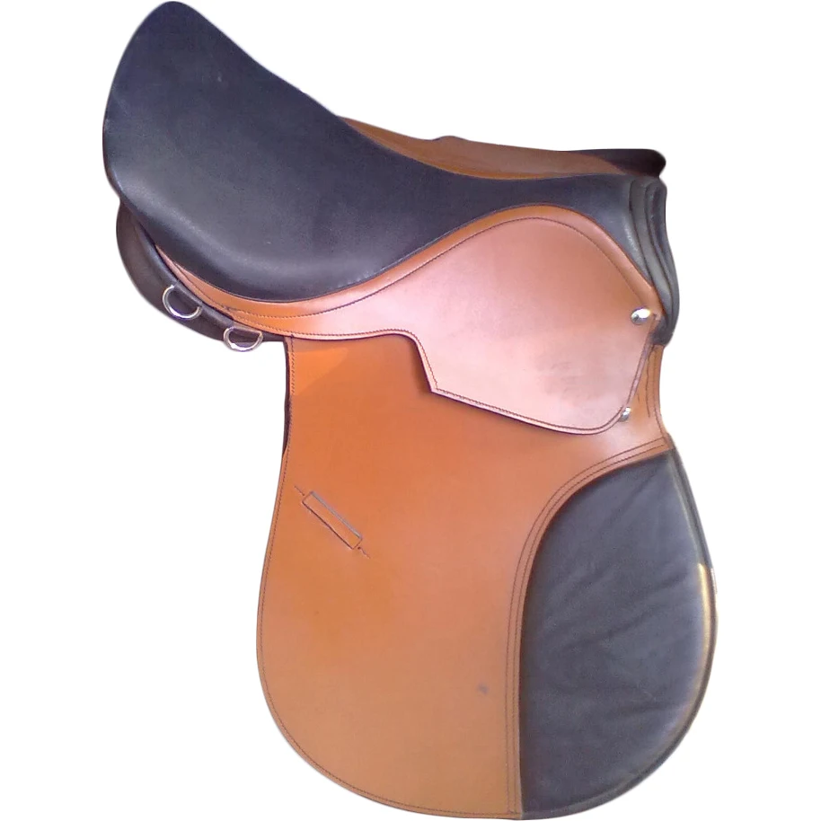 Двухцветный английский CC седло; 34648 14 15 16 17 18