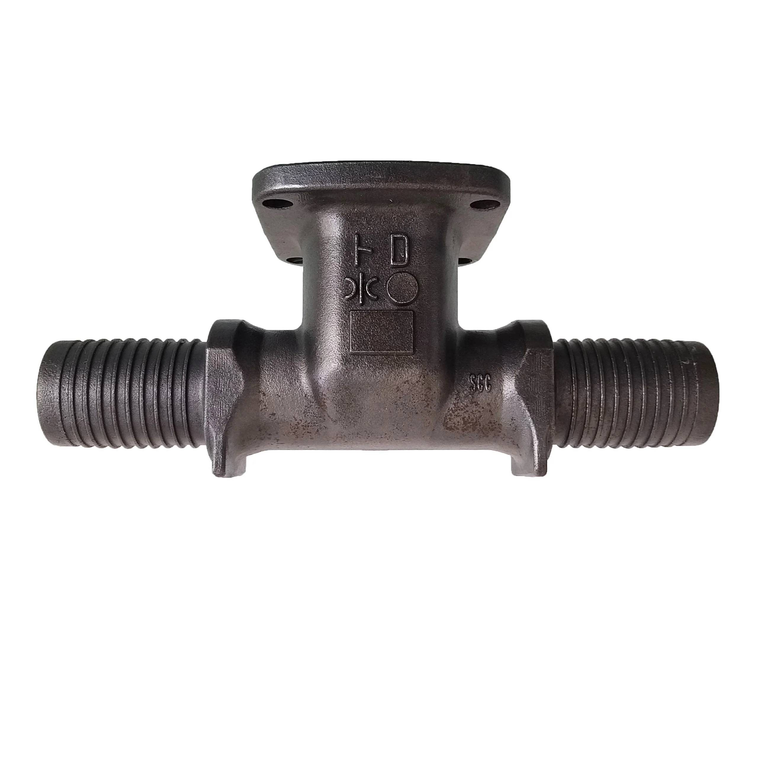 Durable water valve casting nodular cast iron lost form technology for construction work OEM service