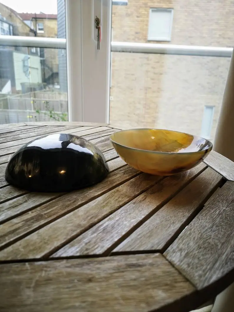 Buffalo Horn Smudge Bowl Handmade