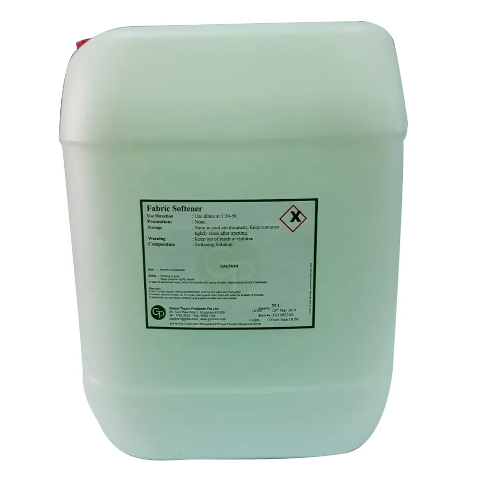Fabric Softener 25 Litre With Pleasant Smell Made in Singapore