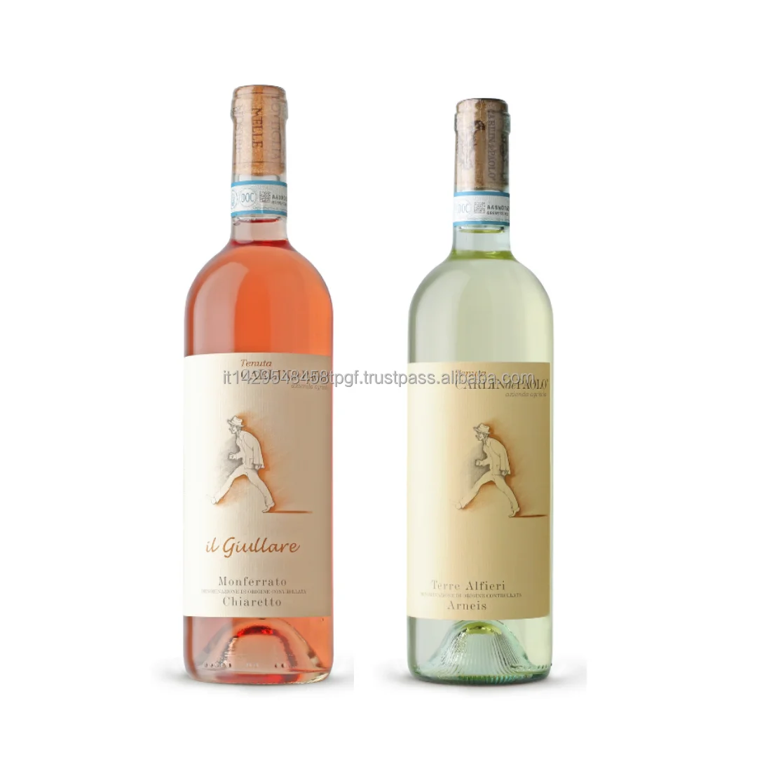 Special gift set rose and white wine 2 wine bottles table wine alcoholic beverage wholesale