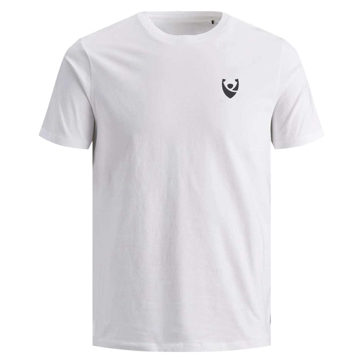 Wholesale Cheap Plain White T Shirt For Men Custom logo Print high Quality Cotton Street Wear Blank Plain T Shirts for Men