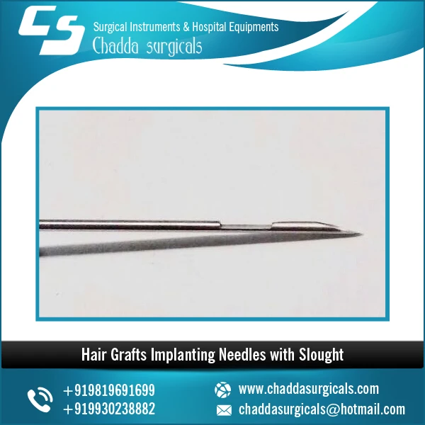 Ведущий дилер высококачественных хирургических инструментов для имплантации волос иглы с сутулой