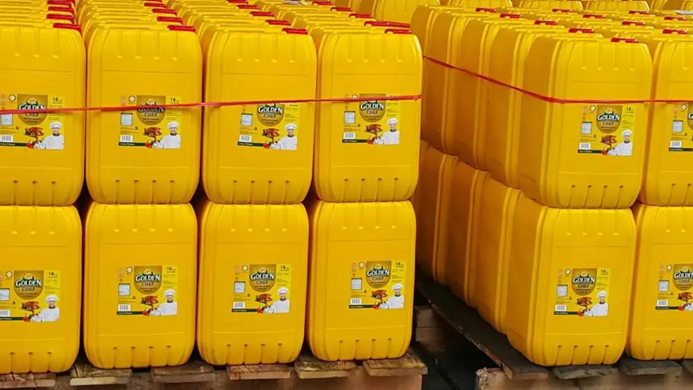 RBD Palm olein cp10 25L jerry cans