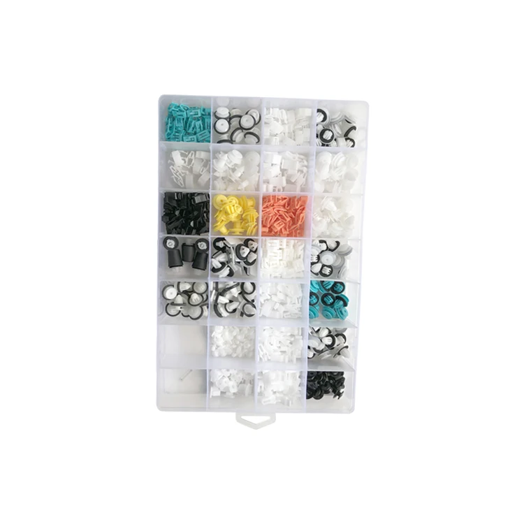 Hot trunk tailgate door trim panel fasteners snap plastic car bumper auto clips