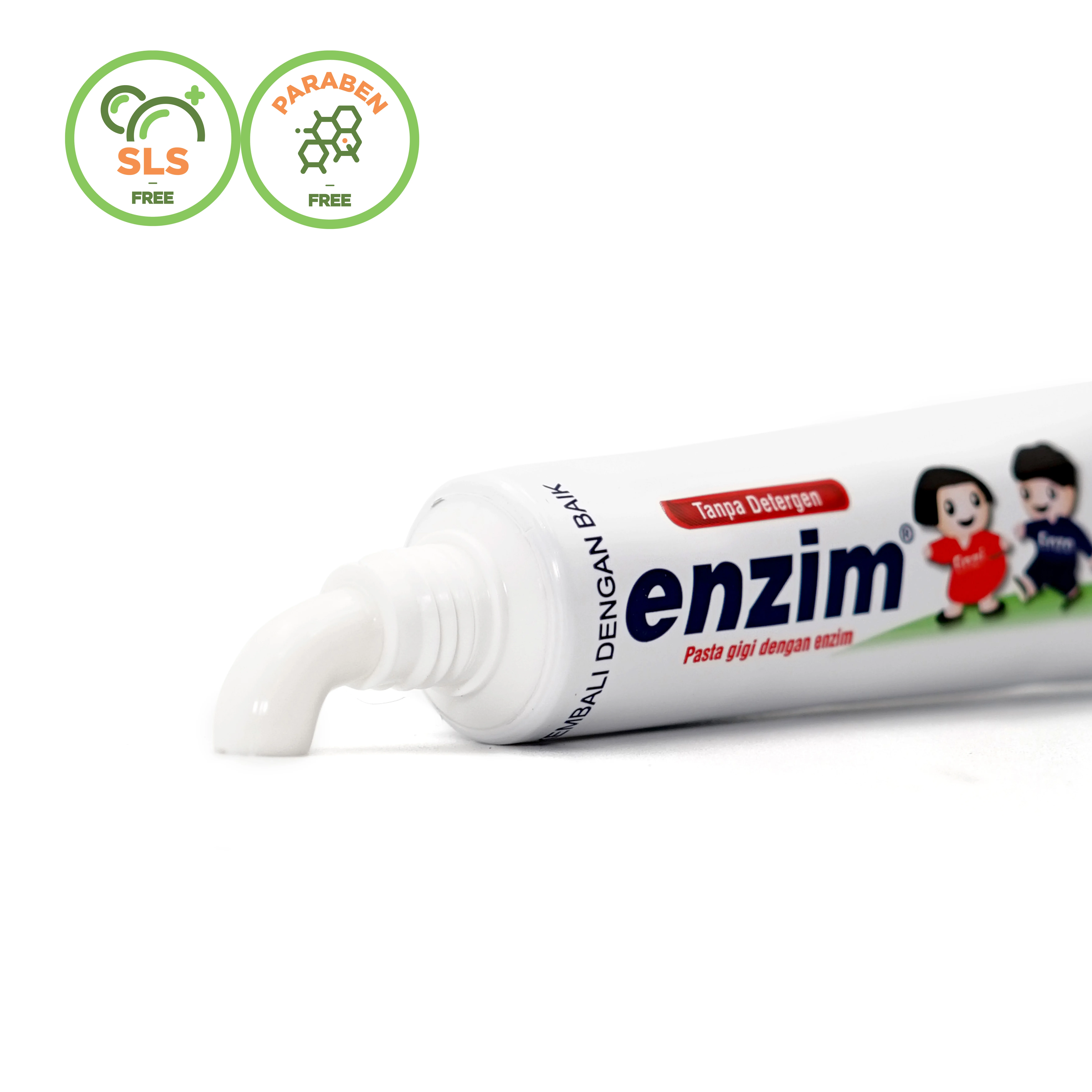  Оптовая продажа с завода зубная паста Enzim 100 мл/124 г конфетным вкусом экологически безопасная для полости рта