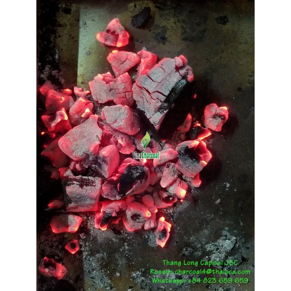 Natural hardwood lump  khaya/ coffee charcoal for barbecue in UAE/ Israel/ Bahrain/ Saudi Arabia markets made in Vietnam