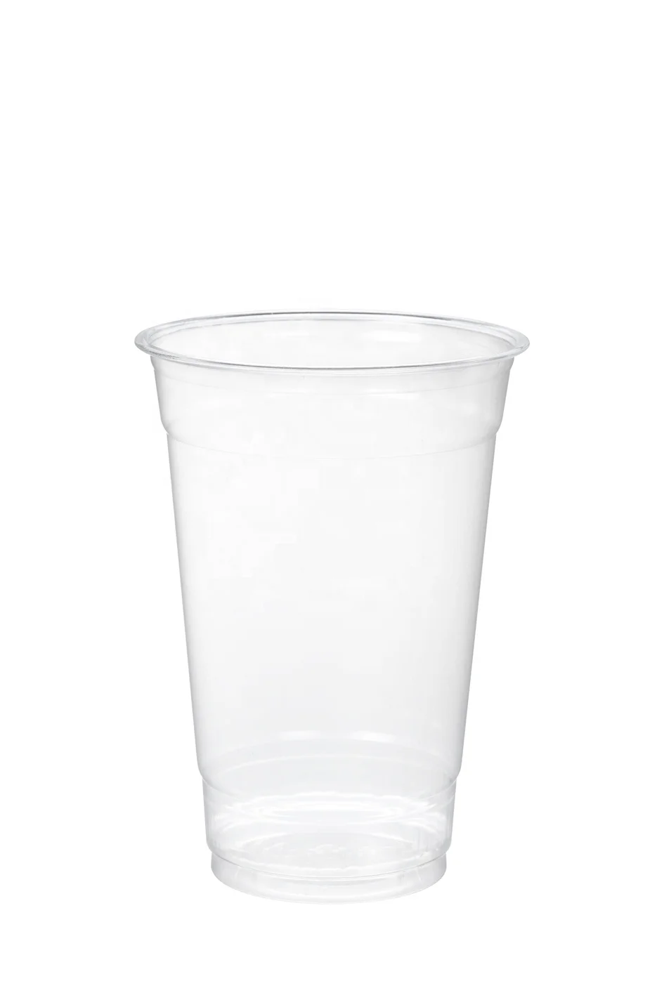 Disposable coffee printed plastic PET cups coffee cup to go