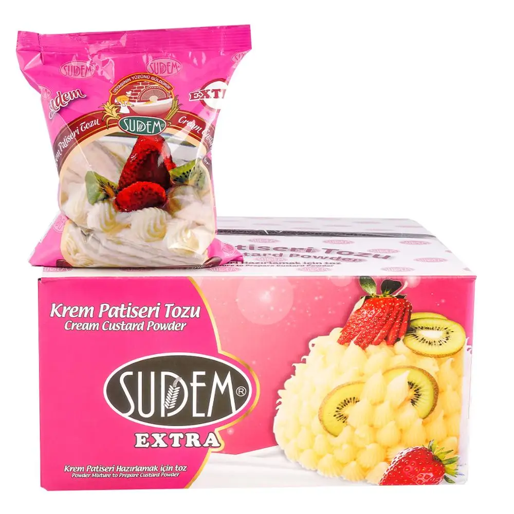 
Sudem Custard Patisserie Powdered Vanilin Flavoured Pastry Powder Original Recipe Creamy Rich Custard 