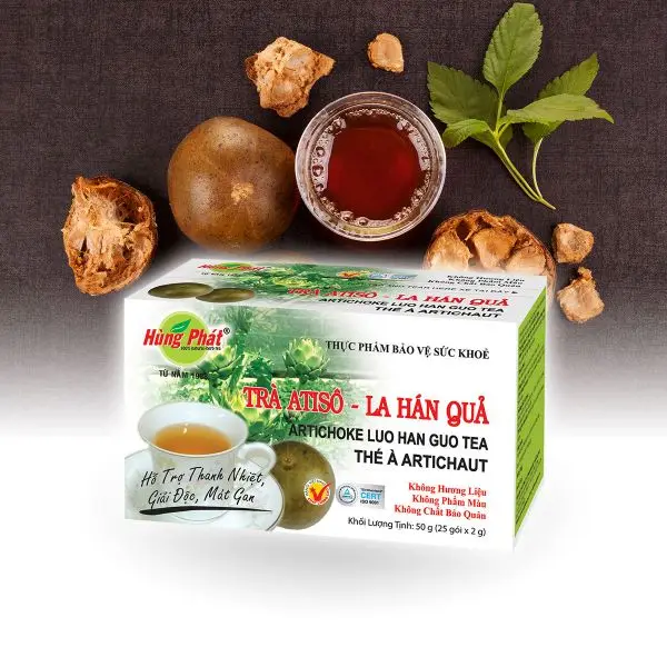 
Vietnam Artichoke Flavored Slimming Tea in Sachets GMP HACCP ISO Certified Stir-Fried Processed with 2 Years Shelf Life 