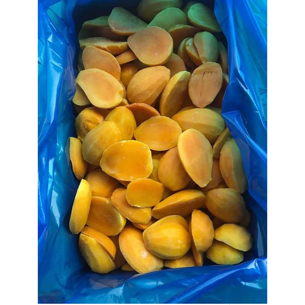 
IQF FROZEN MANGO (KAEW) HALVES/ SLICED HIGH QUALITY FROM VIETNAM WHOLESALE 
