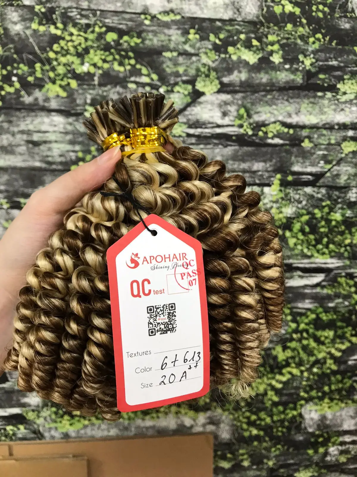 Vietnamese Human  Wavy Hair   Diffrent   Colors  I-Tip Keratin   Hair Extension