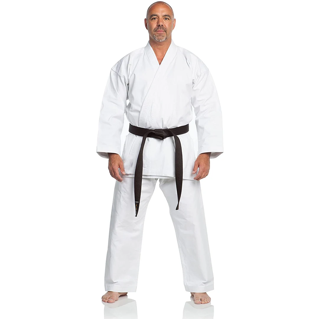 Professional Quality Double Stitches Reinforcement Competition Karate Gi Grand Master Gi 100% Cotton Uniform for Master