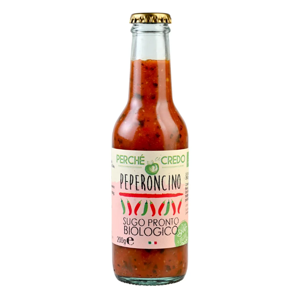 Био оригинальный итальянский высококачественный томатный соус с Чили. Готов к использованию ручной работы, откройте и вылейте ваши макароны или рис!