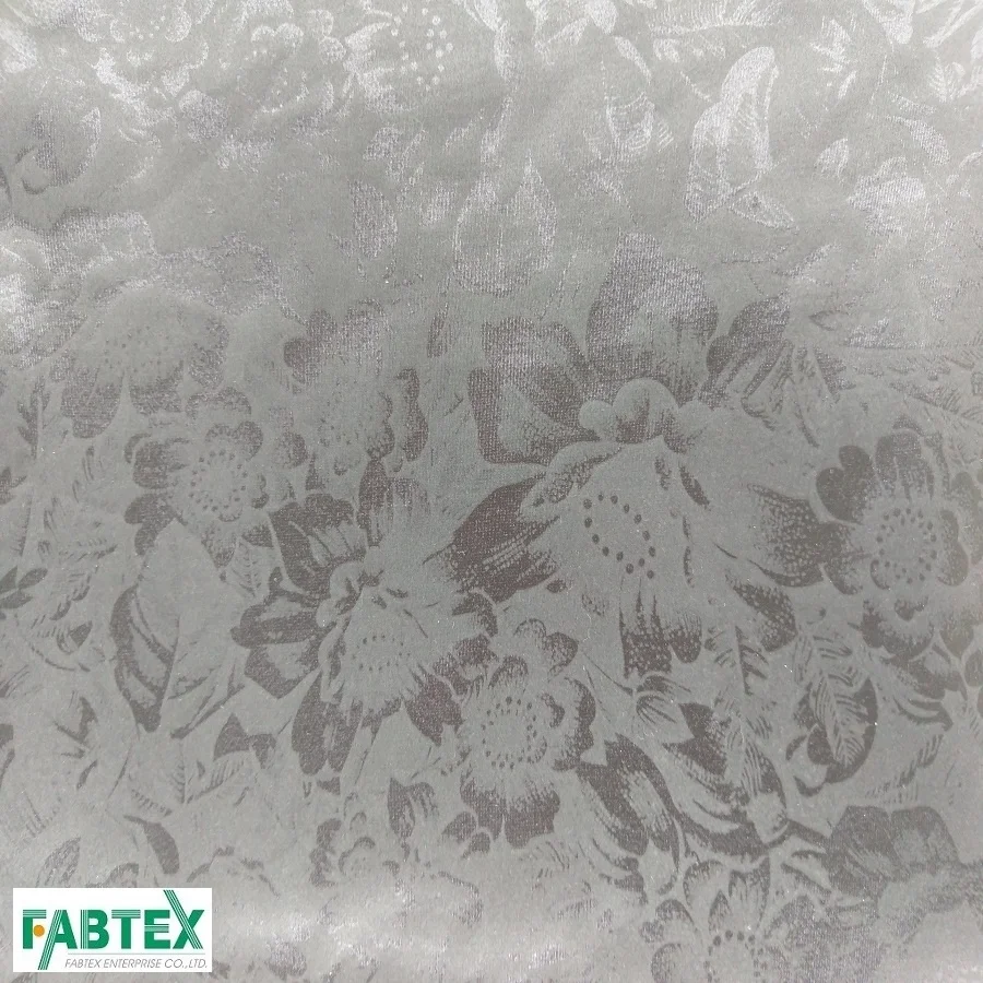 
High quality nylon spandex knit fabric stretch tricot with floral print #TNL-101P901 