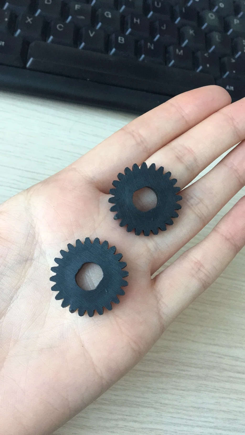 OEM Small Plastic nylon Gears PA6 PA66  moulding injection nylon gear and racks