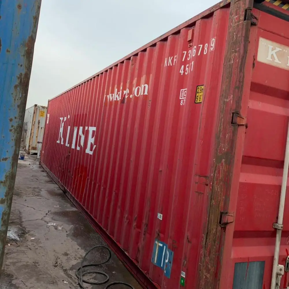 
& 40ft Used Shipping Container Good Shape High Cube 20ft Dry Container RU;340000 76.2cbm 12.032*2.352*2.69 CSC 
