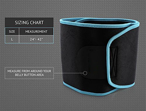 Waist Tummy Trimmer Sweat Band Body Shaper Belt Wrap Fat Burn Slim Exercise