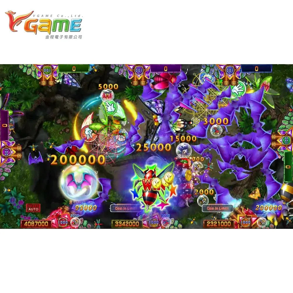 VGAME Bat King Arcade Fish Game Insect Game Board