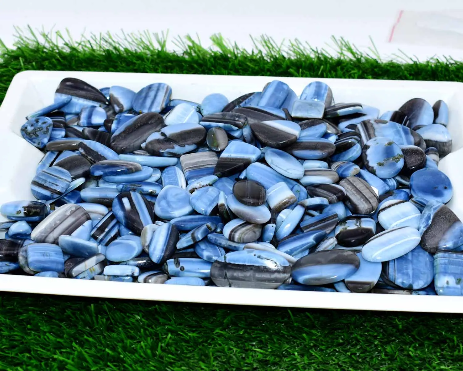  Натуральный синий опал драгоценный камень натуральный перуанский оптом свободный