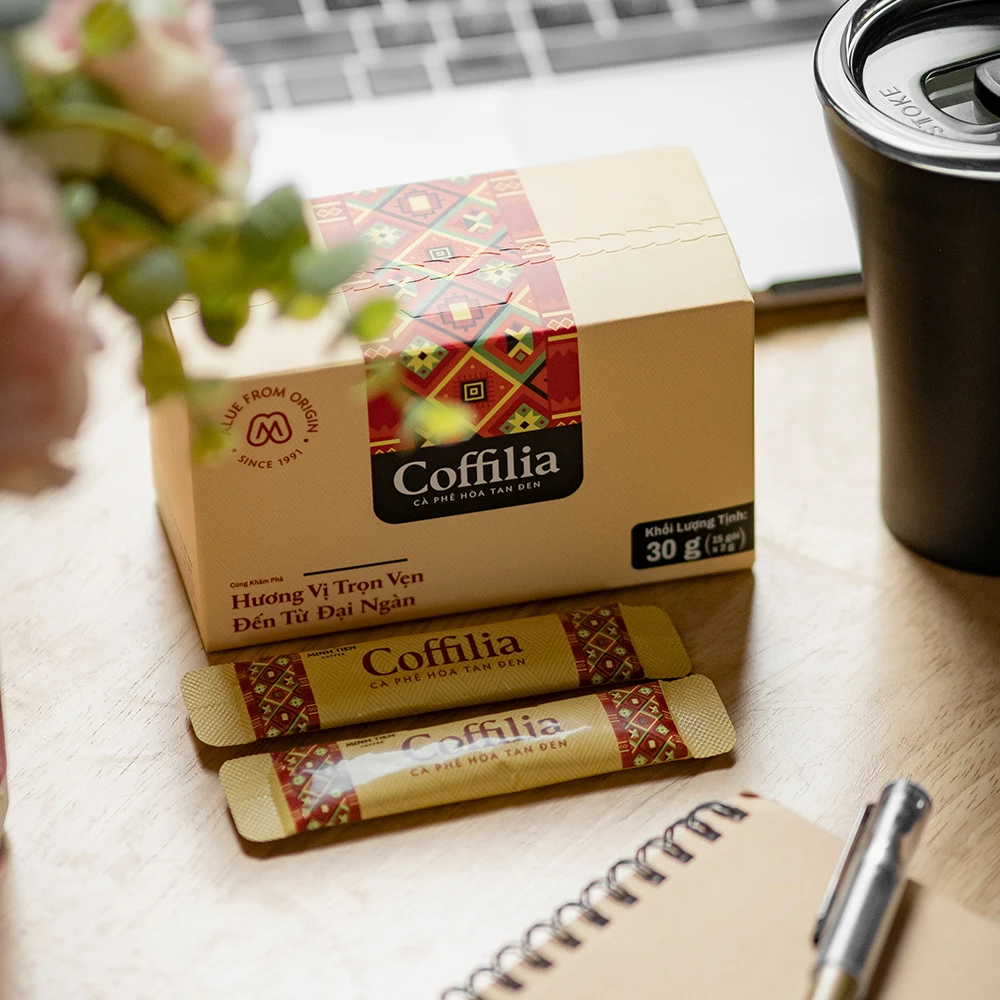 Instant Coffee Brands Bitter Taste Grade 2 Caffeinated Feature Coffilia - Black Instant Coffee From Vietnam