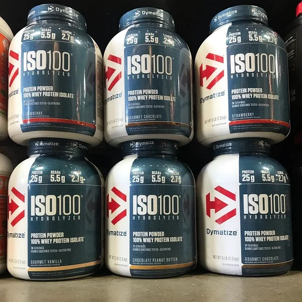 Premium Quality Dymatize ISO 100/ 100% Whey Protein Gold Standard 5lbs and 10Lbs