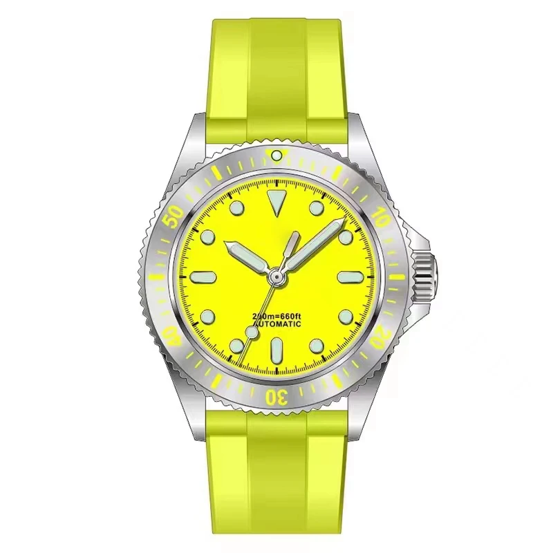Orange color high quality winner sport men waterproof  fashion popular brand men stainless steel automatic watches