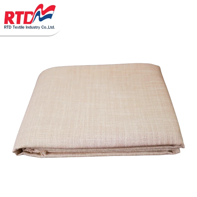 
RTD Linen Hometextile Fabric For Sofa - Beige WP3727 