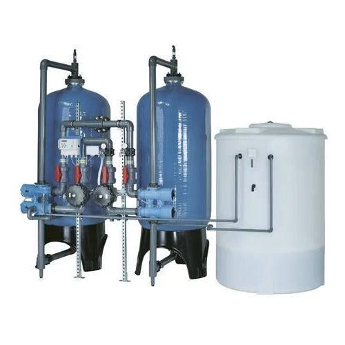 New 20-60t Capacity 2000L/Hour Productivity 1 Year Warranty China FRP Water Softener Filtration System