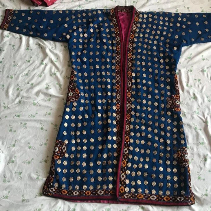 Афганские монеты Украшенные Banjara длинная куртка