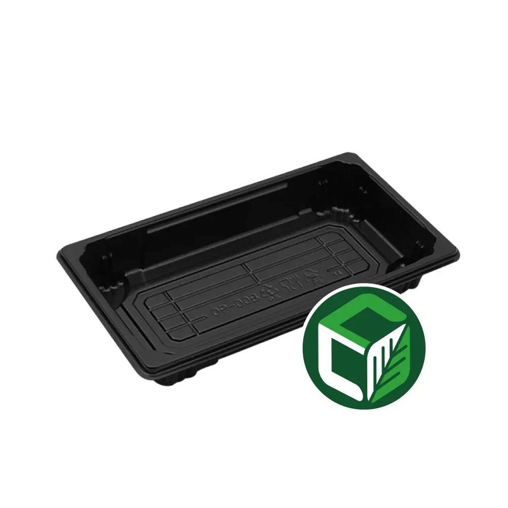 Пластиковый Одноразовый поднос для японских суши