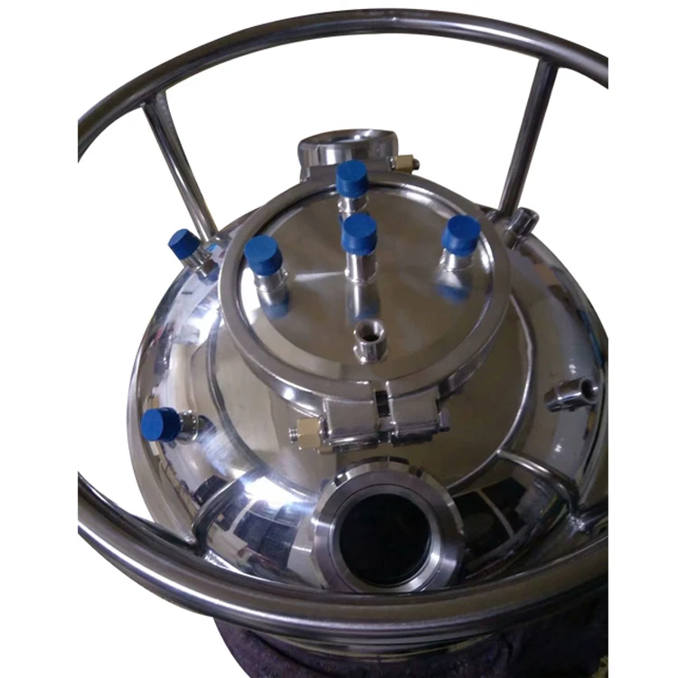 250 фунтов нержавеющая двойная оболочка для восстановления растворителя с охлаждающей катушкой и окупорной трубкой