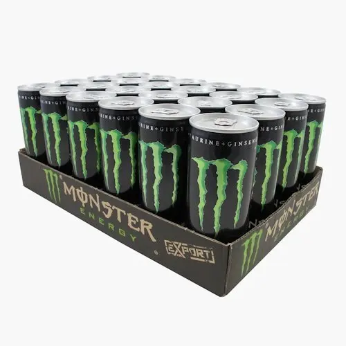  Напитки Monster Energy 500 мл по оптовым ценам доступны в мега упаковке из 24