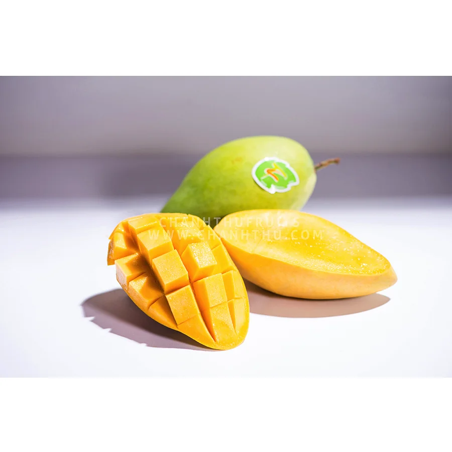 High Grade Vietnam Agriculture Product Fresh Fruits Green Color Oval Shape Mango Export From Vietnam