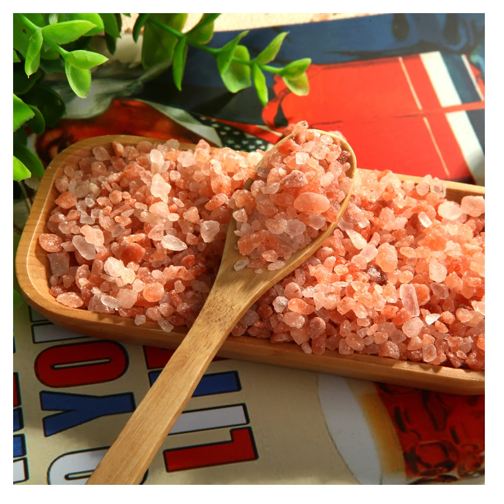 Custom Himalayan Coarse Edible Salt For Wholesale Pink Edible Salt Fine Quality Coarse Granulate Himalayan Pink Salt