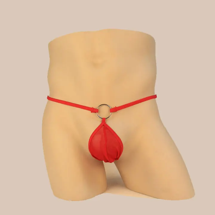 Low Rise g String Penis Tube Sexy Men Underwear