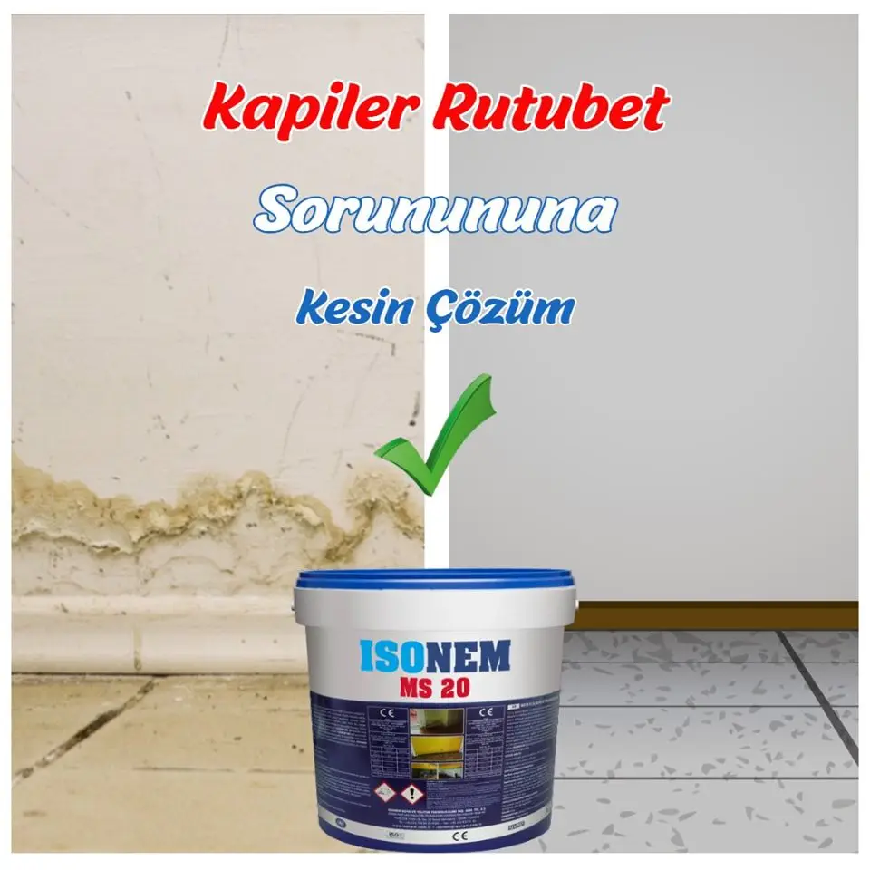 ISONEM MS 20 FAMOUS CAPILLARY PLASTER, SPECIAL RENDER TO ENSURE TREATMENT OF HUMIDITY AND SALT DAMAGED WALLS!!