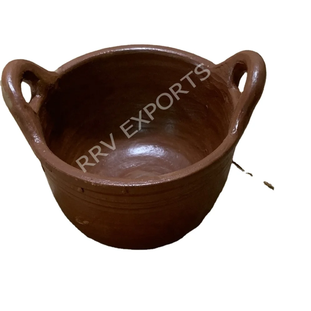 Высококачественные наборы кастрюль из натуральной Красной глины по низкой цене для женщин, оптовая продажа