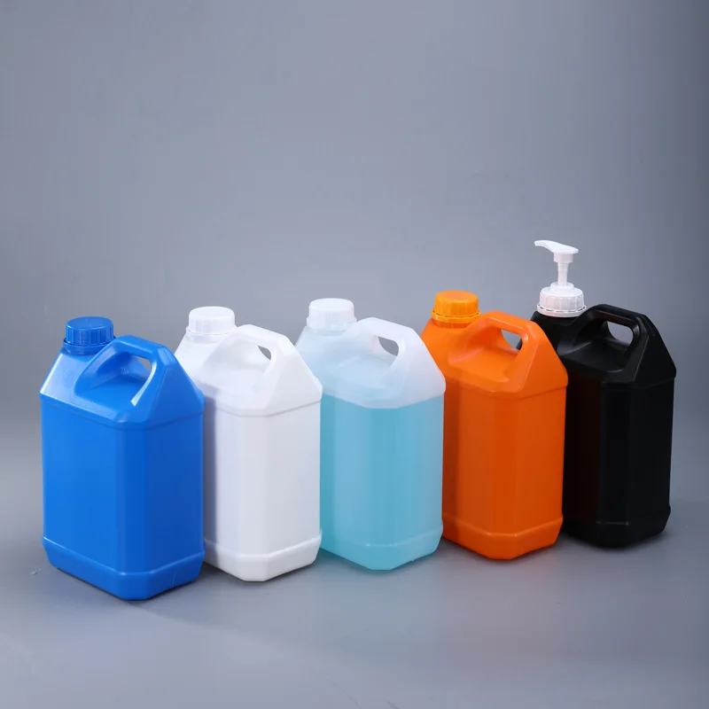 Wholesales Empty 1L -10L Square Plastic Barrel Jerry Can Food Grade For Wine Edible Oil