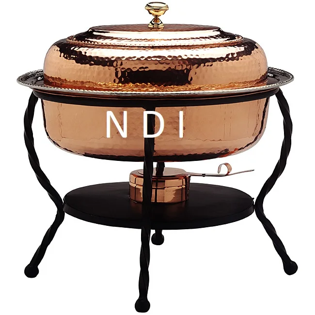 Hotel Wedding Catering Used Hot Food Server Chafing Dish Stainless Steel Simple Design Buffet Food Warmer Chafing Dish