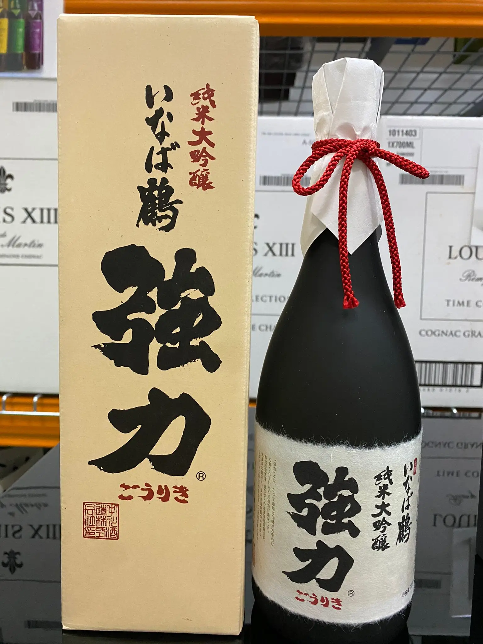 Высокое качество Лидер продаж сладкая и горькая гладкая текстура Inaba Tsuru Gouriki Junmai Daiginjo 720 мл Произведено в Японии